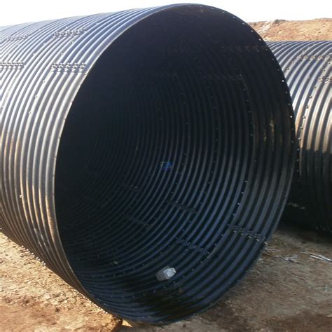 corrugated metal pipe for culvert